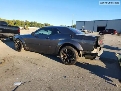 2C3CDZFJ1PH510535 — 2023 Dodge Challenger, foto 2 de Copart, Parte delantera