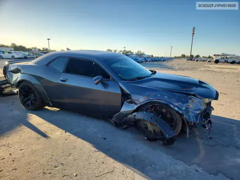 2C3CDZFJ1PH510535 — 2023 Dodge Challenger, foto 4 de Copart, Parte delantera