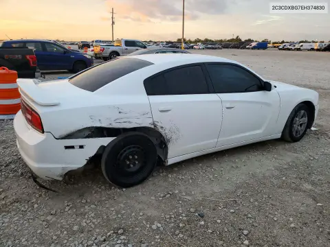 2014 Dodge Charger Se VIN 2C3CDXBG7EH374830 фото 3