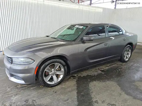 2C3CDXHG9FH734110 — 2015 Dodge Charger, Mechanical damage, before-repair photos