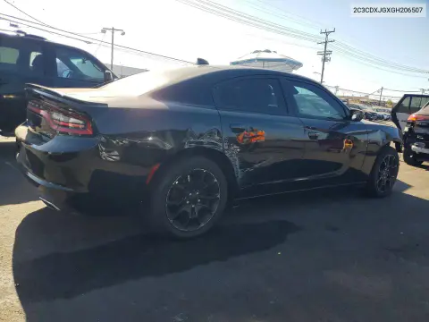 2016 Dodge Charger Sxt VIN 2C3CDXJGXGH206507 фото 3