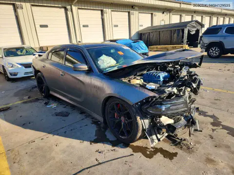 2016 Dodge Charger Srt Hellcat VIN 2C3CDXL94GH129535 фото 4
