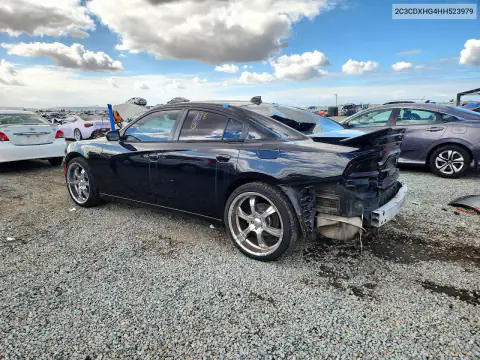 2C3CDXHG4HH523979 — 2017 Dodge Charger, фото 2 с аукциона Copart 20.10.2026, Задняя часть
