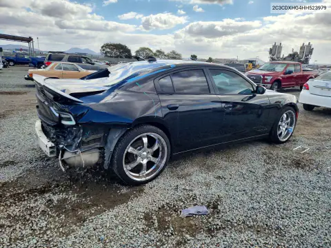2C3CDXHG4HH523979 — 2017 Dodge Charger, фото 3 с аукциона Copart 20.10.2026, Задняя часть