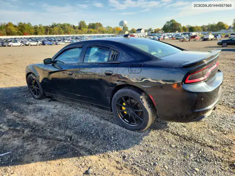 2C3CDXJG1HH557565 — 2017 Dodge Charger, photo 2 from Copart 16.10.2026, Minor dents and scratches