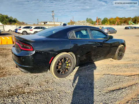 2C3CDXJG1HH557565 — 2017 Dodge Charger, photo 3 from Copart 16.10.2026, Minor dents and scratches