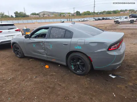 2C3CDXHG8HH549338 — 2017 Dodge Charger, zdjęcie 2 z Copart, Bok