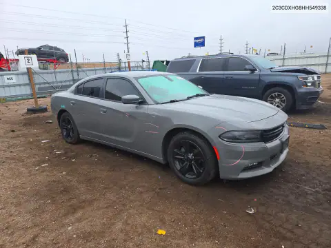 2C3CDXHG8HH549338 — 2017 Dodge Charger, zdjęcie 4 z Copart, Bok