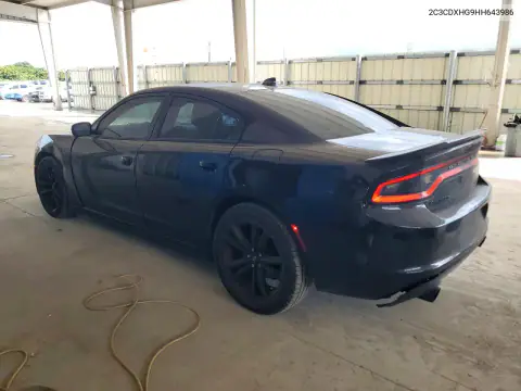 2C3CDXHG9HH643986 — 2017 Dodge Charger, zdjęcie 2 z Copart, Przód