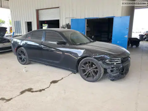 2C3CDXHG9HH643986 — 2017 Dodge Charger, zdjęcie 4 z Copart, Przód