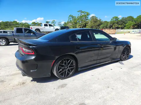 2C3CDXCT8HH607324 — 2017 Dodge Charger, foto 3 de Copart, Parte delantera