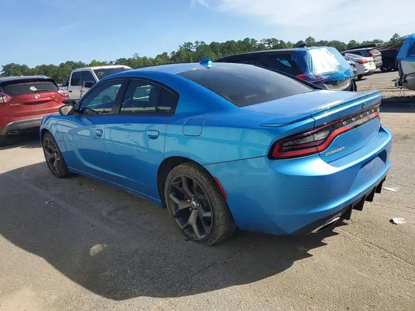 2C3CDXCT7JH307361 — 2018 Dodge Charger, фото 2 с аукциона Copart, Боковая часть