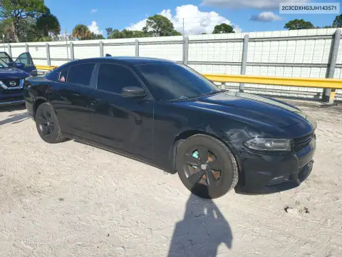 2C3CDXHG3JH143571 — 2018 Dodge Charger, фото 4 з Copart, Підтоплення