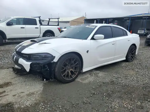 2C3CDXL90JH272277 — 2018 Dodge Charger, ПЕРЕДНЯЯ ЧАСТЬ, фото до ремонта