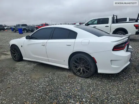 2C3CDXL90JH272277 — 2018 Dodge Charger, photo 2 from Copart, Front end