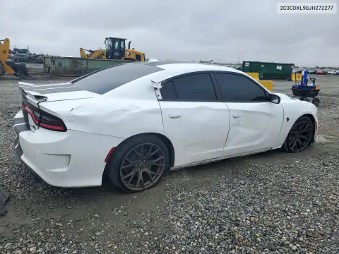 2C3CDXL90JH272277 — 2018 Dodge Charger, photo 3 from Copart, Front end