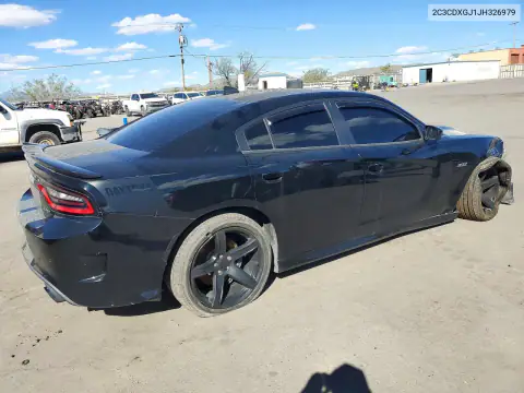 2C3CDXGJ1JH326979 — 2018 Dodge Charger, фото 3 с аукциона Copart, ПЕРЕДНЯЯ ЧАСТЬ