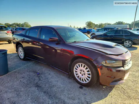 2019 Dodge Charger Police VIN 2C3CDXKT8KH514828 фото 4