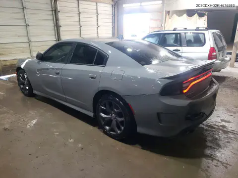 2019 Dodge Charger Gt VIN 2C3CDXHG2KH676593 фото 2