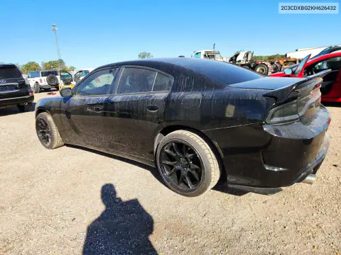 2C3CDXBG2KH626432 — 2019 Dodge Charger, фото 2 з Copart, Бокова частина