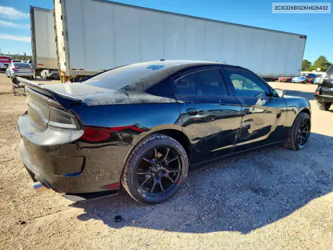 2C3CDXBG2KH626432 — 2019 Dodge Charger, фото 3 з Copart, Бокова частина