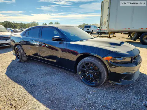 2C3CDXBG2KH626432 — 2019 Dodge Charger, фото 4 з Copart, Бокова частина