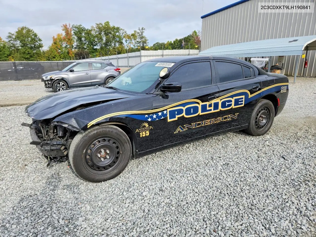 2020 Dodge Charger Police VIN 2C3CDXKT9LH190841 фото 1