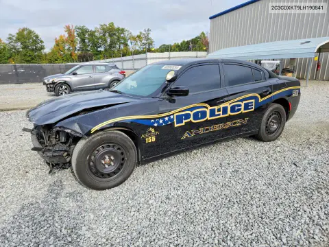2020 Dodge Charger Police VIN 2C3CDXKT9LH190841 фото 1