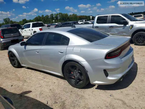 2020 Dodge Charger Srt Hellcat VIN 2C3CDXL98LH104633 фото 2