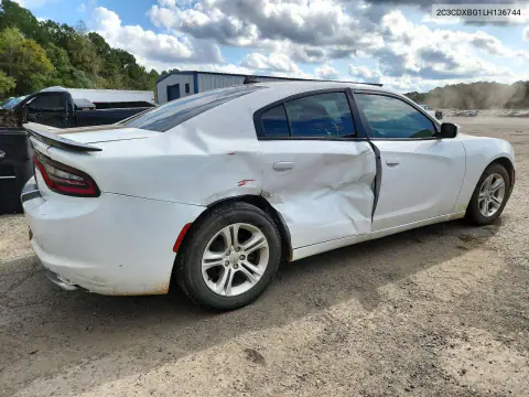 2C3CDXBG1LH136744 — 2020 Dodge Charger, фото 3 с аукциона Copart, БОКОВАЯ ЧАСТЬ