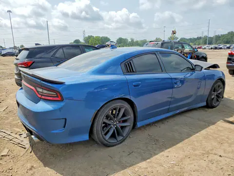 2021 DODGE CHARGER VIN 2C3CDXCT4MH674934 фото 3