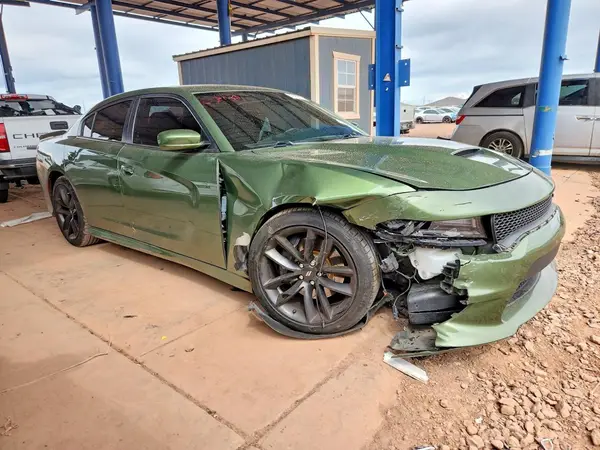 2C3CDXHG9MH673239 — 2021 Dodge Charger, фото 4 с аукциона Copart, Передняя часть