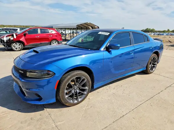 2021 DODGE CHARGER VIN 2C3CDXCT6MH508687 фото 1