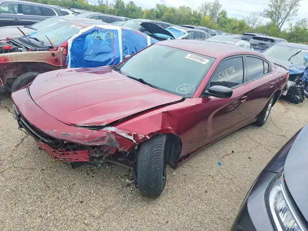 2C3CDXBG4MH638763 — 2021 Dodge Charger, Передняя часть (Front End), фото до ремонта