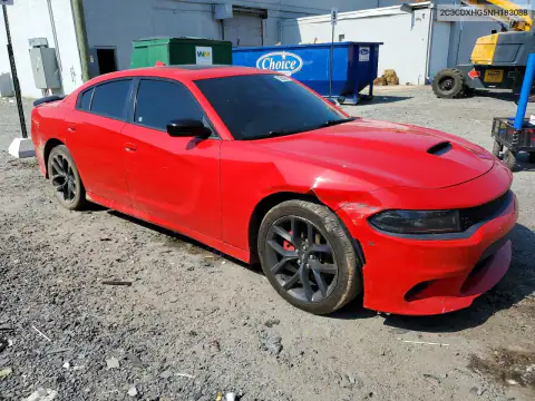 2C3CDXHG5NH183088 — 2022 Dodge Charger, photo 4 from Copart 15.10.2026, Front end