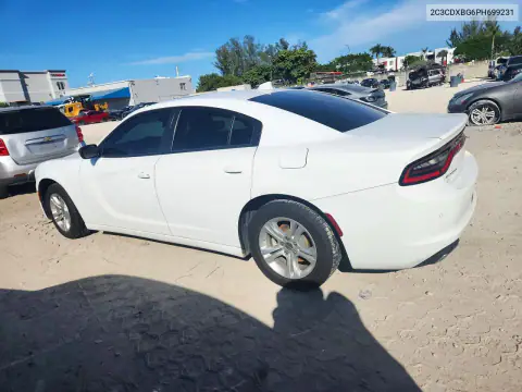 2C3CDXBG6PH699231 — 2023 Dodge Charger, zdjęcie 2 z Copart, Zalanie