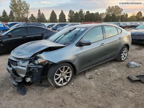 2013 Dodge Dart Sxt VIN 1C3CDFBA1DD326029 фото 1