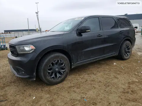 1C4SDJCT8FC694713 — 2015 Dodge Durango, Вандализм, фото до ремонта