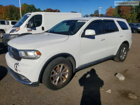 1C4RDHDG7FC770737 — 2015 Dodge Durango, Передняя часть, фото до ремонта