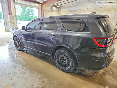 1C4SDJCT2GC484528 — 2016 Dodge Durango, фото 2 с аукциона Copart 22.10.2026, Задняя часть