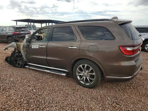1C4SDHETXJC265703 — 2018 Dodge Durango, photo 2 from Copart 30.09.2026, Engine fire