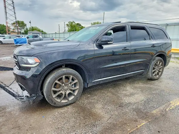 1C4RDJDGXJC184355 Dodge Durango 2018 — Front end damage, before-repair photo