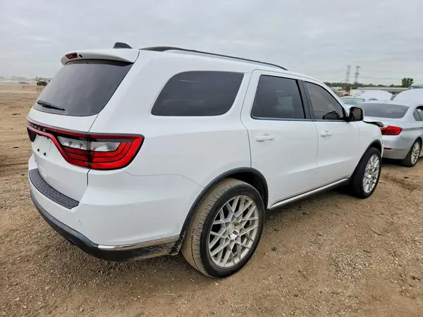 1C4RDJAG3JC213666 — 2018 Dodge Durango, photo 3 from Copart, Front end
