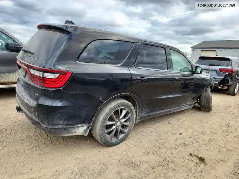 1C4RDJDG1JC271769 — 2018 Dodge Durango, ფოტო 3, Copart, წინა ნაწილი