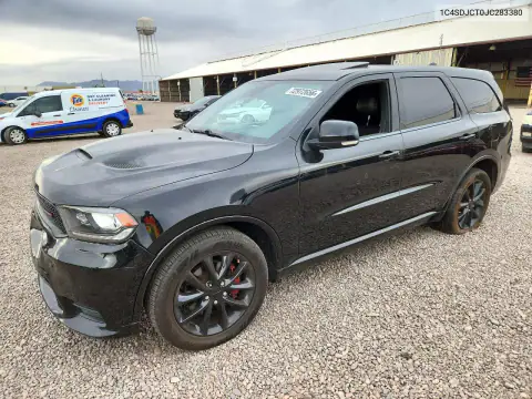 1C4SDJCT0JC283380 — 2018 Dodge Durango, Передня частина, фото до ремонту