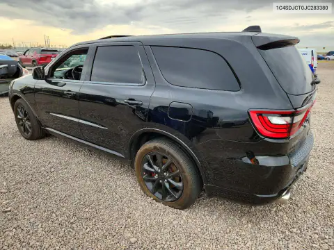1C4SDJCT0JC283380 — 2018 Dodge Durango, zdjęcie 2 z Copart, Przód