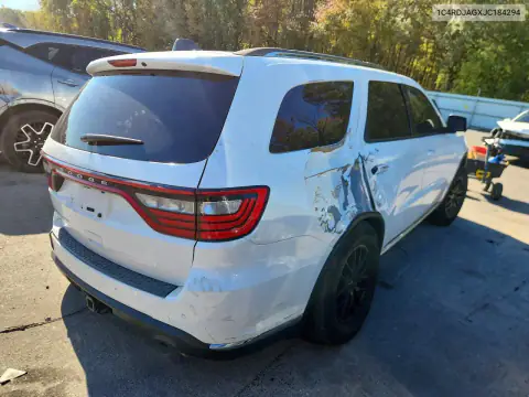 1C4RDJAGXJC184294 — 2018 Dodge Durango, фото 3 с аукциона Copart, ЗАДНЯЯ ЧАСТЬ