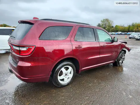 1C4RDJDG6JC112312 — 2018 Dodge Durango, ფოტო 3, Copart, წინა ნაწილი