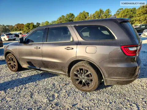 1C4RDHAG8JC114348 — 2018 Dodge Durango, фото 2 с аукциона Copart, ПЕРЕДНЯЯ ЧАСТЬ