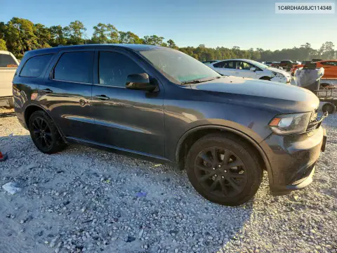 1C4RDHAG8JC114348 — 2018 Dodge Durango, фото 4 с аукциона Copart, ПЕРЕДНЯЯ ЧАСТЬ